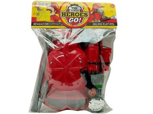 Samochód strażacki zestaw z hełmem Adar (601314)