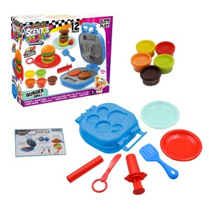 Masa plastyczna dla dzieci BURGEROWY GRILL mix Dumel (ST45907)