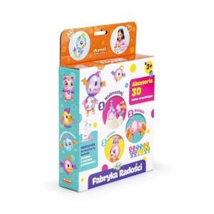 Zestaw kreatywny dla dzieci FABRYKA RADOŚCI - AKCESORIA 3D Dumel (DD30634)