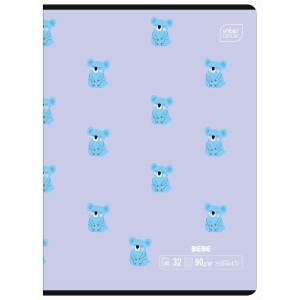 Zeszyt BEBE KIDS A5 32k. 90g trzy linie Interdruk