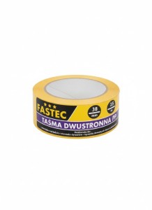 Taśma dwustronnie klejąca 38 mm x 25 m