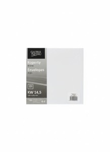 Koperta kw biała [mm:] 145x145 Argo (280791) 10 sztuk