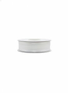 Wstążka SZYFON 25x25 [mm x m] biała Partydeco (TSZB25-008)