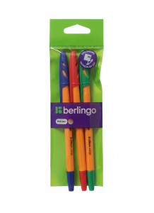 Długopis standardowy wkład mix Berlingo (355456)