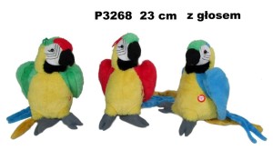 Pluszak papuga z głosem [mm:] 250 Sun-Day (163875)