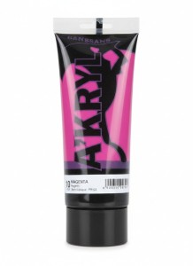 Farba akrylowa kolor: magenta 200ml Renesans (10)