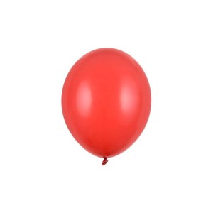 Balon gumowy Party Deco BALONY STRONG pastelowy 10 szt Czerwony 270mm Partydeco (SB12P-007J-10)