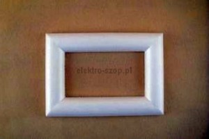 Ozdoba styropianowa elementy styropianowe ramka (230x165mm)