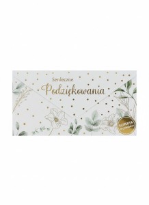 Koperta Podziękowania DL mix Kukartka (KOP) 1 sztuk