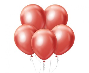 Balon gumowy Beauty&Charm platynowe czerwony 12cal Godan (CB-7LJC)