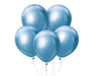 Balon gumowy Beauty&Charm platynowe niebieski 300mm 12cal Godan (CB-7LJN)