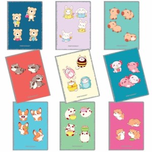 Zeszyt PP Kawaii A5 32k. 80g krata Narcissus