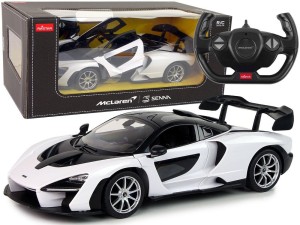 Samochód R/C McLaren Senna Rastar 1:14 Biały Na Pilota Rastar (12914)