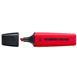 Zakreślacz BOSS REALRED wkład czerwony 2,0-5,0mm Stabilo (70/48)