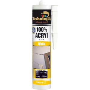 Farba akrylowa kolor: biały tytanowy 300ml Technicqll (B-112)