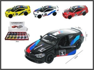 Samochód BMW M8 Competition Coupe Livery 1:38 cm Hipo (520380)