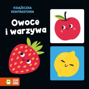 Książka dla dzieci Owoce i warzywa cm Zielona Sowa