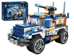 Klocki konstrukcyjne 396 części, pojazd wojskowy opancerzony Adar (630710)