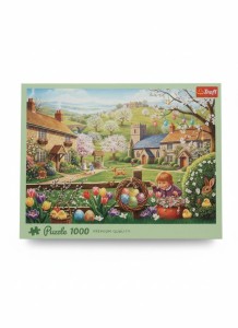 Puzzle Poszukiwanie wielkanocnych jajek 1000 el. Trefl (10977)