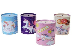 Skarbonka 15 cm jednorożec mix metal Adar (610859)