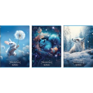 Zeszyt WONDERLAND A4 32k. 70g krata Herlitz (400209629)