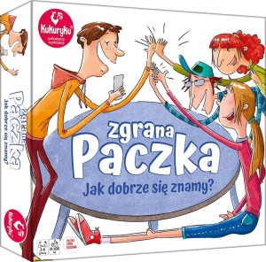 Gra planszowa ZGRANA PACZKA - JAK DOBRZE SIĘ ZNAMY? Kukuryku