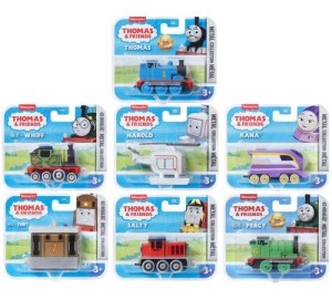 Lokomotywa Tomek I Przyjaciele mała Metalowa Mattel (JHK82)