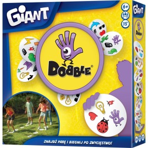 Gra strategiczna Dobble gigant Rebel (3558380127567)