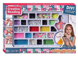 Koraliki dla dziewczynki o nawlekania, do tworzenia bransoletek Adar (632486)