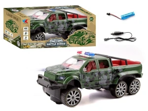 Samochód wosjkowy 1:16 na baterie Adar (625426)