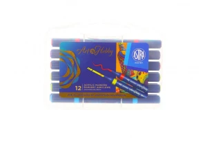 Marker specjalistyczny AKRYLOWE wkład mix ścięta końcówka Astra (207025002)
