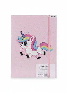 Teczka kartonowa na gumkę Pixel A4 mix Starpak (583299)