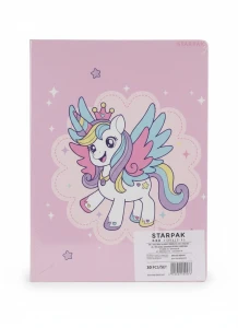 Teczka kartonowa na gumkę Unicorn A4 mix Starpak (583291)
