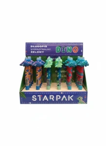 Długopis Ścieralny wkład niebieski 0,7mm Starpak (552674)