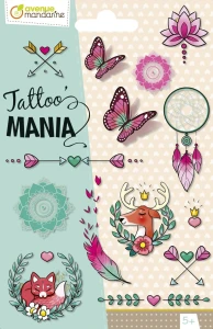 Tatuaż zmywalne bohema Avenue Mandarine (1084)