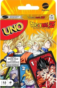 Gra karciana Uno Dragon Ball Z Mattel (HGJ78)