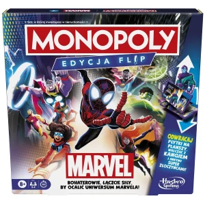 Gra planszowa Monopoly Flip Marvel Hasbro (F9931)