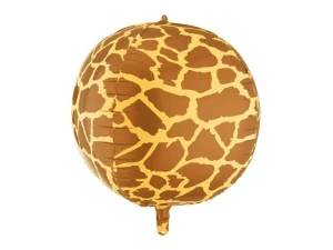 Balon foliowy cętki żyrafy Partydeco (FB410)