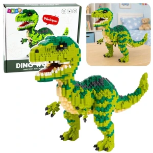 Klocki konstrukcyjne Dinozaur Velociraptor Figurka 3D 1457 el. Lean (31213)