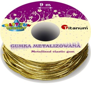 Sznurek Titanum Craft-Fun Series gumka 9m (363628)