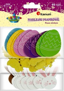 Naklejka (nalepka) Titanum Craft-Fun Series Wielkanoc (E20)