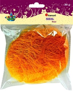 Sizal Titanum Craft-Fun Series pomarańczowy 30g
