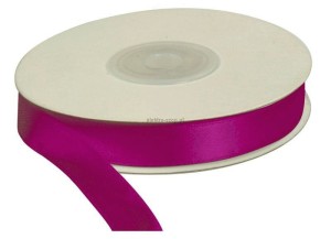 Wstążka Titanum Craft-Fun Series satynowa 12mm purpurowa 25m (12/25/29)