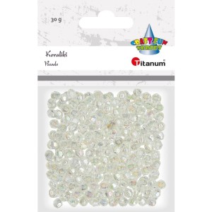 Koraliki kreatywne Titanum Craft-Fun Series białe (18064)