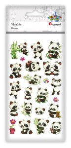 Naklejka (nalepka) Titanum Craft-Fun Series Panda wypukłe (JN-U038)