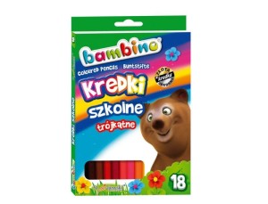 Kredki ołówkowe St.Majewski 18 kol. Bambino