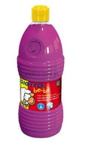 Farba tempera Giotto Be-Be kolor: magenta 1000ml 1 kolor. (467510)