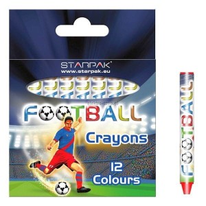 Kredki świecowe Starpak Football 12 kol. (274534)
