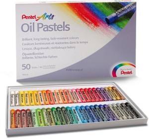 Pastele olejne Pentel 50 kol.