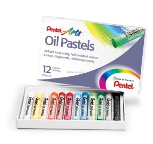 Pastele olejne Pentel 12 kol.